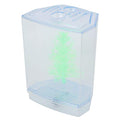 Mini Fish Tank Breeding Box Aquarium Isolation Incubator with Acrylic Material Transparent View Air Circulation Cover Dirt Groove Bottom Plug for Fish Breeding Sick (Single Grid)