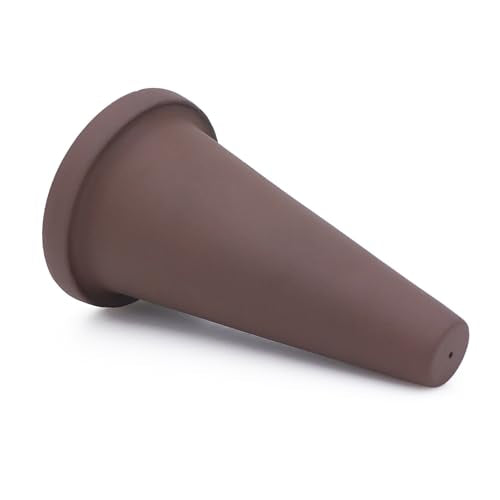 AQUA KT Aquarium Angelfish Fish Breeding Cone Spawning Slates Ceramic Purple for Discus Angle Fish Breeder Box Fish Tank Landscape Decoration