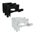 NUOBESTY 2pcs Acrylic Fish Tank Hose Holder Clip Water Filter Mounting Bracket Lightweight Multi-function Clips for Aquarium Inlet Outlet