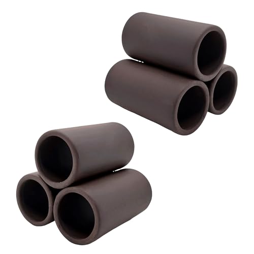 M2cbridge Ceramic Shrimp Dome Hide Shelters Swim Holes Shrimp Habitat Breeding Tube (2PCS Purple Pipe) - color: 2pcs Purple Pipe