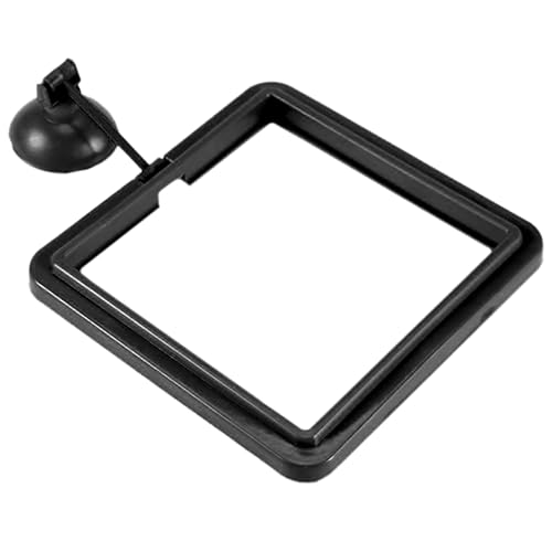 SunGrow Fish Food Feeding Ring, Stop Water Turbulence from Washing Food & Floating Plants into Filter, Suitable for Flakes & Floating Fish Pellets, for Goldfish, Guppy, Neon Tetra, Betta, 1 Piece - size: 1 Piece