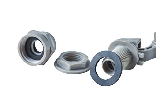 1/2 Inch NPT Mini Float Ball Valve Kit Automatic Fill Feed Humidifier Tank Pond Shut off Water Float Ball Valve, 2 Pack