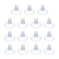Aquarium Suction Cups, Fish Tank Suction Cups Clips Airline Tube Holders Clamps (Plastic, 15Pcs, Clear) for 0.2" Fish Tank Airline Tubing Binding Moss Shrimp Nest, 5x25MM - color: Clear, size: 5x25MM