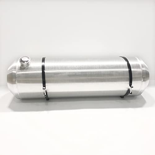 JSD 19 1/4 Gallon 19.25 Gallons 12"x40" Aluminum Spun Round Gas Tank Fuel Cell Tank End Fill 3/8" NPT Outlet -Off-road mini bike,go kart - size: 12" x 40"