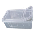 Hypeety Small Reptile Breeding Box for Reptiles Small Snake Turtle Spiders Geckos Frogs Breeding Box Case Feeding Hatching Container Reptile Tank Terrarium