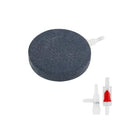 WishLotus Air Stones for Fish Tanks, 8/10cm Round Oxygen Diffuser Aquarium Air Stone with Check Valves and Control Valves Aquarium Bubble Disc for Fish Tank Small Ponds (8cm) - color: 8cm