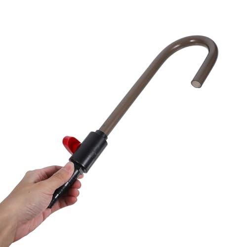 POPETPOP Hanging Aquarium Water Changer Hook Tool 2-Pack Fish Tank Water Supply Tool with Bent Design Lightweight Compact Easy Installation for Aquarium Maintenance - color: Assorted Colorx2pcs, size: 37X10X1.7cmx2pcs