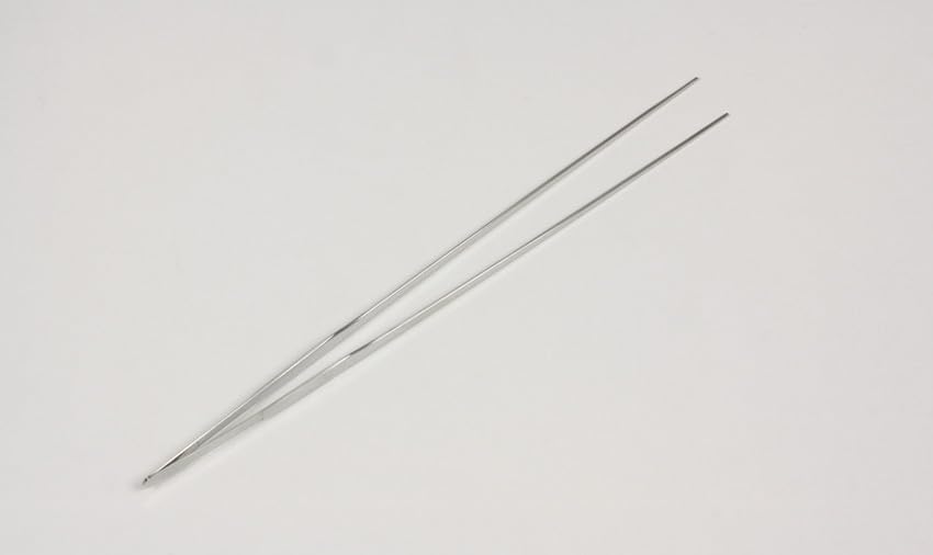 Stainless Steel Aquarium Planted Tank Anti-Rust Aquascaping Tools (19" Straight Tweezers)