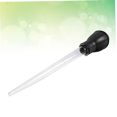 BESPORTBLE 2pcs Fish Tank Pipette Cleaner Hydrating Pour Sponge Drain Cooler Pump Kit Aquariums Pond Dropper Dispenser Filters Canister Vacuum Heater Aquarium Pipette Black - color: Black