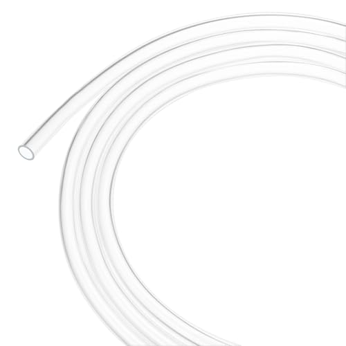 M METERXITY Clear Plastic Tubing, 0.28Inch(7mm) ID 0.35Inch(9mm) OD, 10ft(3.0m) Length PVC Tube Low Pressure Flexible Vinyl Tubing for Garden/Water Hose Airline Tube Aquarium - size: 0.28"×0.35"×10ft