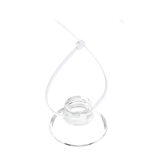 CTWPets Aquarium Suction Cup Zip Tie, 20 Pack, Fish Tank Accessories with Zip Ties for Tubing, Moss, Decorations