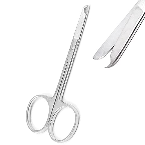 Stitch Scissors 4.5" Stainless Steel Hook Dental Veterinary Instruments