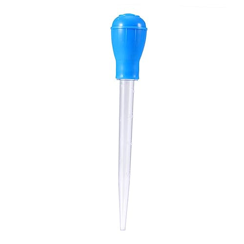 Mipcase Fish Tank Waste Manual Siphon Cleaner Tool for Maintenance 11.22 Inch Easy to Use Dark Blue