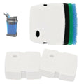 Replacement Canister Filter Pads Compatible with PennPlax Cascade 1200/1500 CCF4UL/CCF5UL Generic Floss Aquarium Sponge Media, Replacement Canisters Filters Sponges for Aquariums Fish Tank Turtle Tank