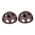 IMIKEYA 2pcs Creative Ceramic Shrimp Breeding Nest Porous Hemisphere Design for Underwater Fish Tank Shrimp House Aquarium Decoration