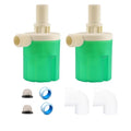 2Pcs Automatic Water Level Control Valve - Inside Type, Float Valve for Water Tank, Solar Energy, Auto Pot, Aquarium (1/2" Top) - style: 1/2" Top