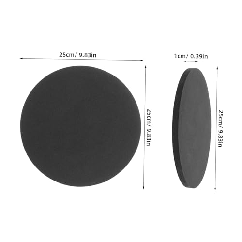TOYANDONA Shockproof Fish Tank Mat Tank Waterproof Aquarium Cushion Pad Non-Skid Base for Reptile Terrariums and Household Use - size: 25.00X25.00X1.00CM
