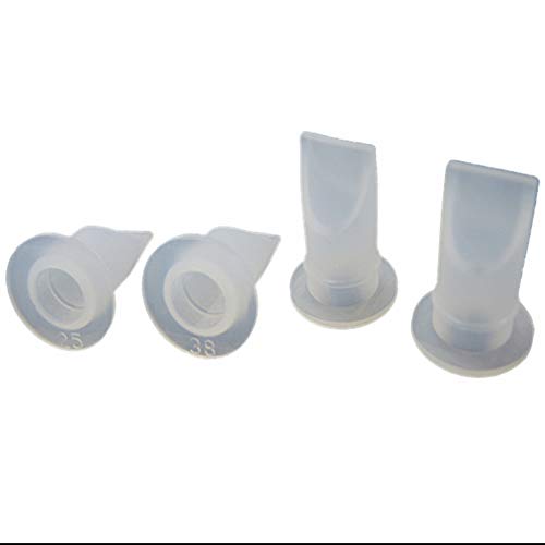 UP100 10 Pieces Transparent Silicone Duckbill Valve One-Way Check Valve 15 x 7.3 x 19.5 MM for Liquid and Gas Backflow Prevent