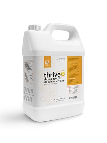 Thrive S Shrimp Specific All in One Aquarium Fertilizer – 4000ml Liquid Plant Food – Comprehensive nutrients – Aquarium Nutrition – Convenient to Use – Concentrated Aquarium Plant Fertilizer - size: 4000ml