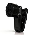 Magnetic Seaweed Feeder Clip, N52 Strong Magnet – Rust-Proof ABS, Wavy Bite Grip for Nori, Replaces Suction Cups, Saltwater Freshwater Tank Accessories up to 0.6" Glass (Black) - color: black