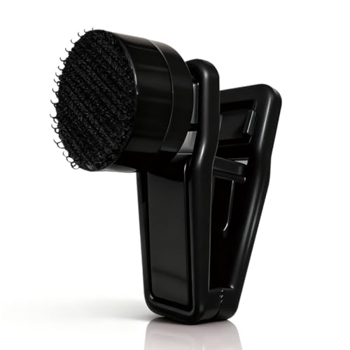 Magnetic Seaweed Feeder Clip, N52 Strong Magnet – Rust-Proof ABS, Wavy Bite Grip for Nori, Replaces Suction Cups, Saltwater Freshwater Tank Accessories up to 0.6" Glass (Black) - color: black