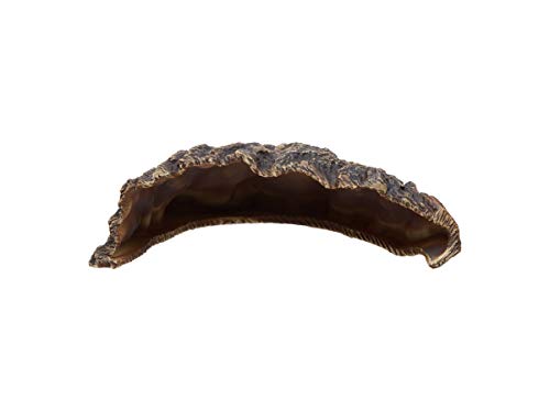 Plecoceramics Aquarium Cave - Ceramic Betta Fish Tank Decor - Natural Aquarium Decor - Large Reptile Hide - Fish cave Hideout - Snake Hide - Cave for Cichlids and plecos (Cave)