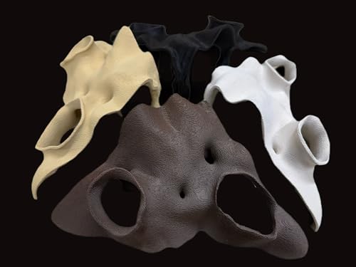 Aquarium & Terrarium Corner Underground Cave – Faux Mangrove Root Hideout for Betta, Corydoras, Shrimp, Geckos & Snakes – Natural-Look Tank Decor in Textured Root Style (Bone, 7.5"x7.5"x4") - color: Bone