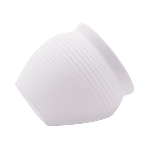 AnRui Ceramic Jar Aquarium Decorations Fish Tank Hideout Cave Cute Pot Aquarium Accessories Decor Ornaments for Cichlid, Small Fish, Shrimp to Play Hide Breed Habitat, White - size: Large