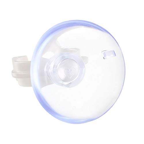 uxcell Aquarium Suction Cup Clips Airline Tube Holders Clamps for Fish Tank Clear 17mm 20Pcs - size: 17mm