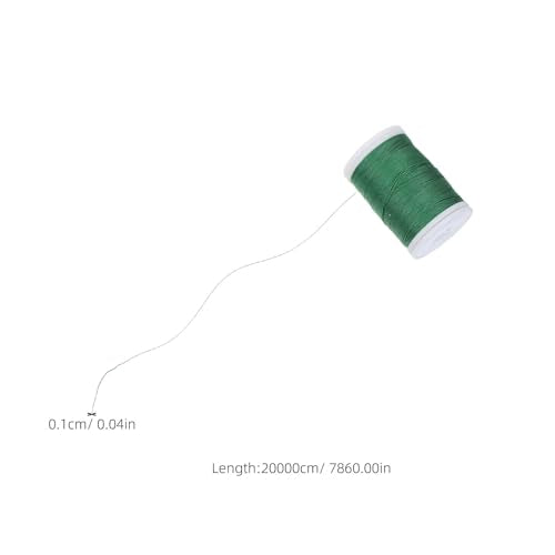 Moss Cotton Aquarium Thread - 218.7 Yard Green Aquarium Moss Line - Gradually Decomposing Plant Fixing Thread for Attaching Riccia Fluitans & Aquatic Plants