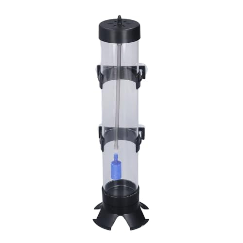 Brine Shrimp Eggs Incubator Plastic Hatchery Kit 30x8.5x8.5cm with Check Valve Prevents Backflow for Aquarium Fish Tank Live Food Hatching
