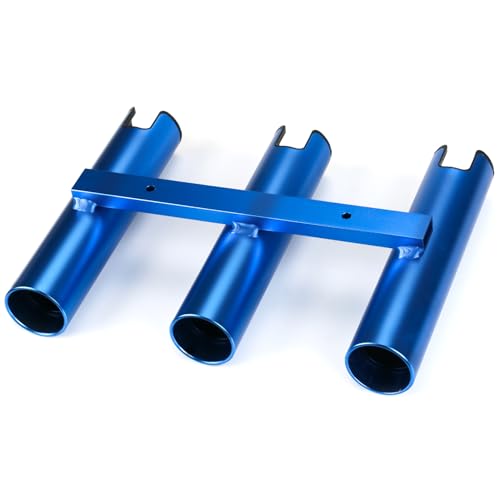 Aluminum Fishing Boat Rod Holder,3/4 Link Tube Aluminum Rod Rack, Suit Boats & Yacht ,Silver