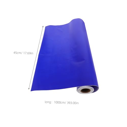 UKCOCO Aquarium Background Wallpaper Roll Self Adhesive Fish Tank Decor Water Resistant Durable Sticker for DIY Aquatic Scenery Vivid Colors - color: Blue