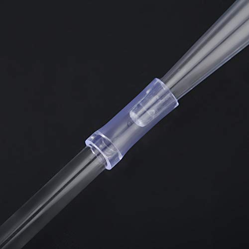 Aquarium Water Changer | Safe Plastic Pipette for Fish Enclosure Maintenance/Feeding/Water Changes | 4 Scale Dropper with Extension Tube