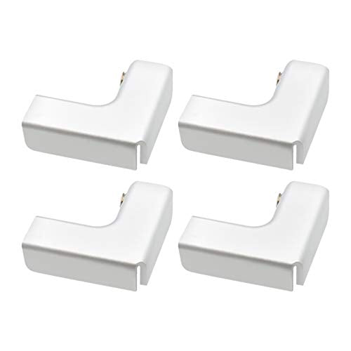 4Pcs Aluminum Alloy Glass Fixing Clip 2 Way Glass Connectors Rimless Clip Holder for Fixing or DIY Fish Tank, Wind Guard, for 8-12mm Thickness - color: Aluminum Alloy,for 8-12mm, size: 4 Pieces