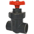 UPVC Gate Valve, ID 25/32/40mm Gate Valve Precision Flow Control, PVC Sluice Valve Garden Irrigation Aquarium(ID25mm) - size: ID25mm