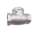 2" Stainless Steel Check Valve, NPT Threaded Horizontal Check valve to prevent backflow, check valve for water, oil and air, also available with compressor DN50 - size: 2"(DN50)