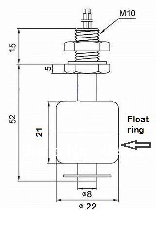 Plugin Water Level Alert with Text Message and email Notifications, A/C Powered with a Float Sensor - style: EAF01