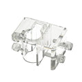 COLLBATH Aquarium Fixed Clip Durable Acrylic Pipe Clamp for Fish Tank Easy Installation Space Saving Design Secure Inlet Outlet Pipe Holder