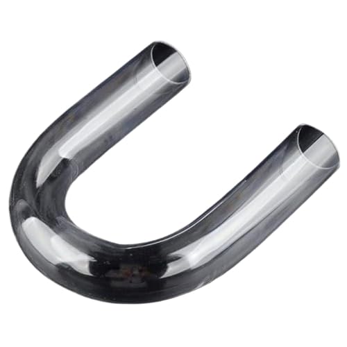 U-Shape Aquarium Tubing Connector, Clear Test Tubes for Plants, DIY Plastic Tubes for Fish Tank CO2 & Oxygen Supplies, Aquarium Accessories