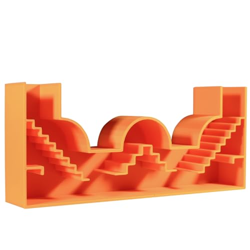 Orange Aquarium Underwater Fish Tunnel/Cave Fish Hide for Aquarium Hideout (Style 5) - color: Orange, style: Style 5