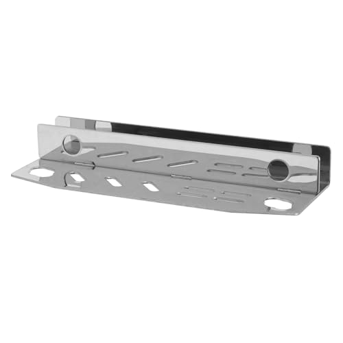 Toyvian Stainless Steel Fish Tank Tool Holder Compact Organizer for Aquarium Maintenance Lightweight Aquatic Planting Tweezers Storage Rack Design for Easy Cleaning and Care