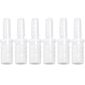 Plastic Hose Barb Reducer Pipe Fittings, 1/4" to 3/16" Hose ID Connectors Joint Splicer Mender Adapter Union Boat Water Air Aquarium O2 Fuel (Pack of 6) - size: 1/4"-3/16", style: 6