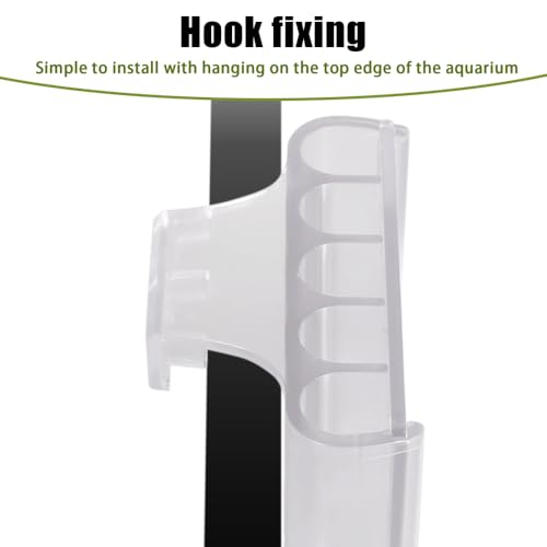 5 Holes Aquatic Plant Cup, Fish Tank Plant Holder Hanging Water Plants Pot for Water Cultivation Aquarium Decorations - color: #B