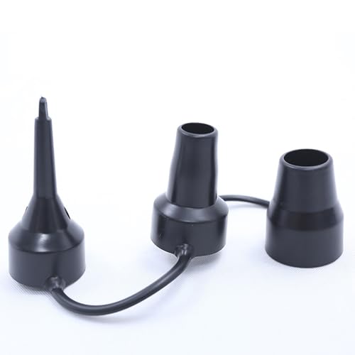 3 Pack Electric Air Pump Nozzles Replacement with Inflatable Boat Air Valve Adapter for Quick-Fill Air Pump Portable Inflator Deflator Queen Air Mattress Bed Inflatable Kayak Pool Floats Tubes