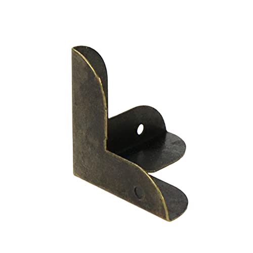 Box Corner Protectors Metal Mcredy Decor Edge Guard for Box Table Cabinet with Screws 0.87" Length Corner Protector Bronze Pack of 60 - size: 1.14"x1.24"-60Pcs