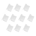10Pcs 6mm Clear Fish Tank Lid Bracket Acrylic Aquarium Lid Clips for Rimless Aquariums