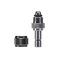 CO2 Check Valve, Aluminum Elbow Adapter for Aquarium CO2 Systems, Avoids Backflow into Regulators, M10x1 Male/Female Thread, Fits 6x4mm Tubing, Adjustment Flow - size: MR-6 external thread quick-connect rod