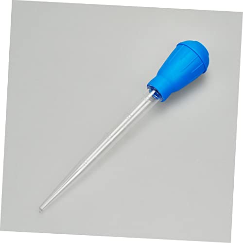 Yardwe 3pcs Convenient Aquarium Clean Pipettes Feces for Fish Tank Practical Siphon Dropper Scale for Water Changes and Cleaning Tasks - color: Blue, size: 29x5cm