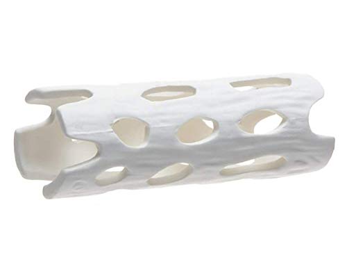 XMHF White Aquarium Decor Shrimp Shelter Tube Breeding Hiding Cave Holes Ornaments for Fish Tank